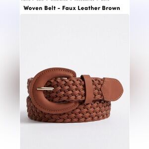 NWOT torrid brown belt